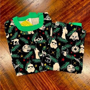 Hanna Andersson holiday Star Wars Long John’s, NWT